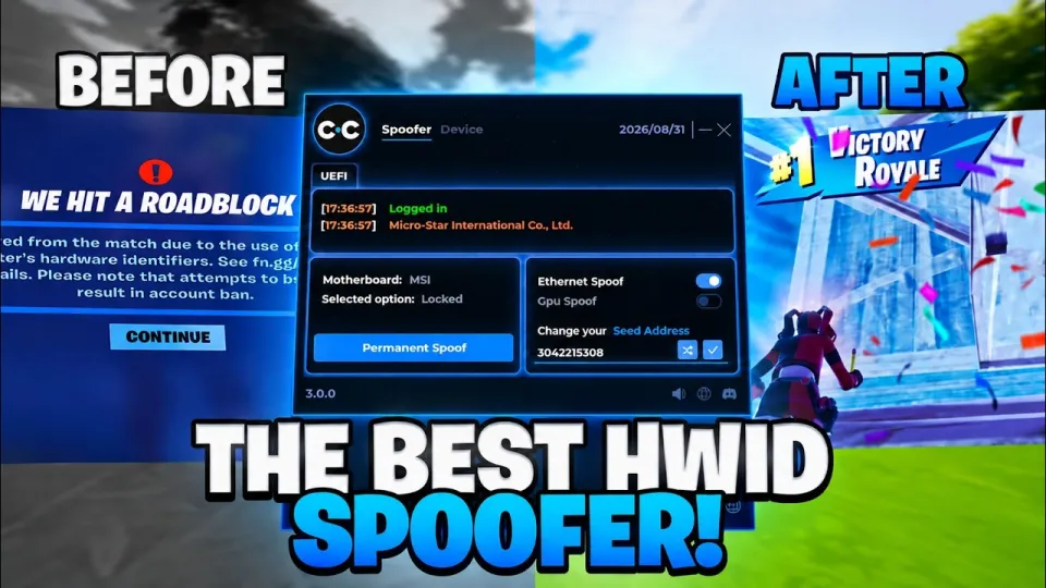 HWID Spoofer What Is Best and Why It Works for Permanent Bans